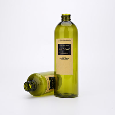 PETG ग्रीन कॉस्मेटिक प्लास्टिक की बोतलें क्रीम जार 50g 100ml 120ml 150ml 200ml