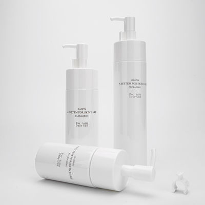 व्हाइट बॉडी मिल्क प्लास्टिक लोशन बोतल 100ml 150ml 200ml 29.4g