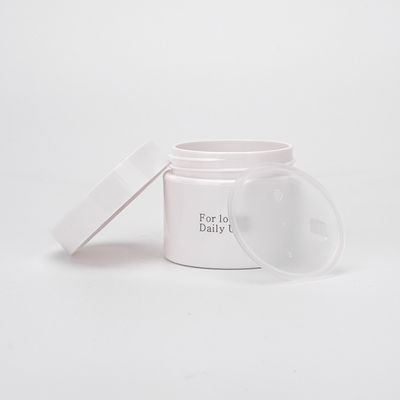 OEM प्लास्टिक कॉस्मेटिक बोतलें सफेद पीईटी जार पैकेजिंग 30ml 50ml 80ml 100ml